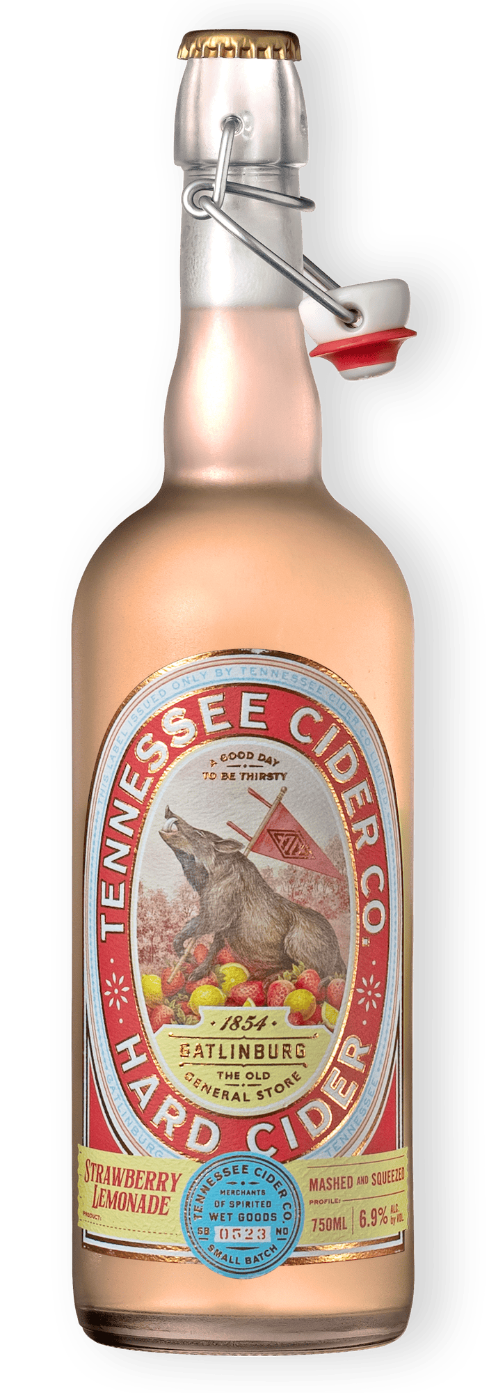 Strawberry Lemonade Hard Cider TN Cider Co.